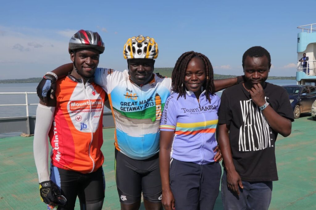 Half Way Cycle 2019 Lake Victoria ferry